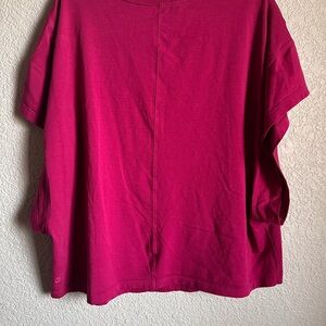 LULULEMON Wide-sleeve Cotton T-shirt
